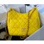 Chanel Wool Jersey Medium Hobo Bag AS3690 Yellow 2023