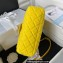 Chanel Wool Jersey Medium Hobo Bag AS3690 Yellow 2023