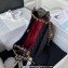 Chanel Wool Jersey Medium Hobo Bag AS3690 Black 2023