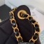 Chanel Wool Jersey Large Hobo Bag AS3693 Black 2023