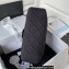 Chanel Wool Jersey Large Hobo Bag AS3693 Black 2023