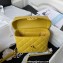 Chanel Grained Calfskin Small Vanity Case Bag AS3729 Yellow 2023