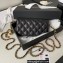 Chanel Flap Phone Holder with Chain AP3071 Black 2023