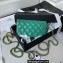 Chanel Flap Phone Holder with Chain AP3071 Green 2023