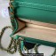 Chanel Flap Phone Holder with Chain AP3071 Green 2023