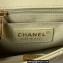 Chanel Leather Small Flap Bag with Top Handle AS3749 Light Green 2023