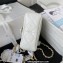 Chanel Leather Mini Flap Bag with Top Handle AS3748 White 2023