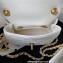 Chanel Leather Mini Flap Bag with Top Handle AS3748 White 2023