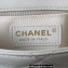 Chanel Leather Mini Flap Bag with Top Handle AS3748 White 2023
