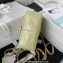 Chanel Leather Mini Flap Bag with Top Handle AS3748 Light Green 2023
