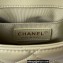 Chanel Leather Mini Flap Bag with Top Handle AS3748 Light Green 2023