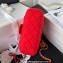 Chanel Wool Jersey Small Hobo Bag AS3710 Red 2023