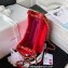 Chanel Wool Jersey Small Hobo Bag AS3710 Red 2023
