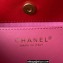 Chanel Wool Jersey Small Hobo Bag AS3710 Red 2023