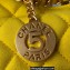 Chanel Wool Jersey Small Hobo Bag AS3710 Yellow 2023