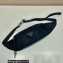 Prada Re-Nylon and Saffiano leather belt bag 2VL034 Black