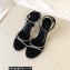 Alexander Wang Heel 8cm DAHLIA Sandals In CRYSTAL Black 2023