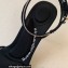Alexander Wang Heel 8cm DAHLIA Sandals In CRYSTAL Black 2023