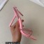 Alexander Wang Heel 10.5cm DAHLIA Sandals In CRYSTAL Pink 2023