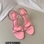 Alexander Wang Heel 8cm DAHLIA Sandals In CRYSTAL Pink 2023