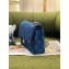 Chanel Medium Classic Flap Handbag A01112 Denim Dark Blue 2023