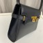 Saint Laurent manhattan small shoulder bag in leather 675626 Black