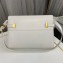 Saint Laurent manhattan small shoulder bag in leather 675626 White