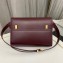 Saint Laurent manhattan small shoulder bag in leather 675626 Burgundy