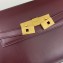 Saint Laurent manhattan small shoulder bag in leather 675626 Burgundy