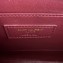 Saint Laurent manhattan small shoulder bag in leather 675626 Burgundy