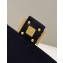 Fendi Iconic Medium Baguette Bag with laser cut Baguette lettering shoulder strap Black 2023