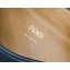 Fendi Nappa Leather Mini Baguette Chain Bag Brown 2023