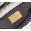 Fendi Nappa Leather Medium Baguette Chain Bag White 2023