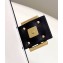 Fendi Nappa Leather Medium Baguette Chain Bag White 2023
