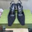 Gucci Heel 7.5cm Fabric slingback pumps Black with Allover GG crystal 2023