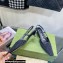 Gucci Heel 3.5cm Fabric slingback pumps Black with Allover GG crystal 2023