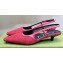 Gucci Heel 3.5cm Fabric slingback pumps Cherry Red with Allover GG crystal 2023