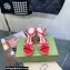 Gucci Heel 12cm platform 4cm sandals with Bow Red 2023