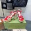 Gucci Heel 12cm platform 4cm sandals with Bow Red 2023
