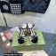Gucci Heel 12cm platform 4cm sandals with Bow Black 2023