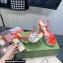 Gucci Heel 12cm platform 4cm sandals with Bow Orange 2023