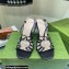 Gucci Heel 9cm Sandals Black with crystals Interlocking G 2023