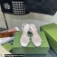Gucci Heel 9cm Sandals White with crystals Interlocking G 2023