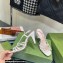 Gucci Heel 9cm Sandals White with crystals Interlocking G 2023