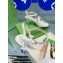 Gucci Heel 7cm Sandals Leather White with Gold Interlocking G 2023