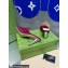 Gucci Heel 7cm Slide Sandals Suede Purple with Gold Interlocking G 2023