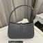 Saint Laurent le 5 à 7 hobo bag in smooth leather 657228 Gray