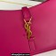 Saint Laurent le 5 à 7 hobo bag in smooth leather 657228 Fuchsia