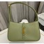 Saint Laurent le 5 à 7 hobo bag in smooth leather 657228 Green