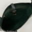 Saint Laurent le 5 à 7 hobo bag in crocodile-embossed leather 657228 Dark Green